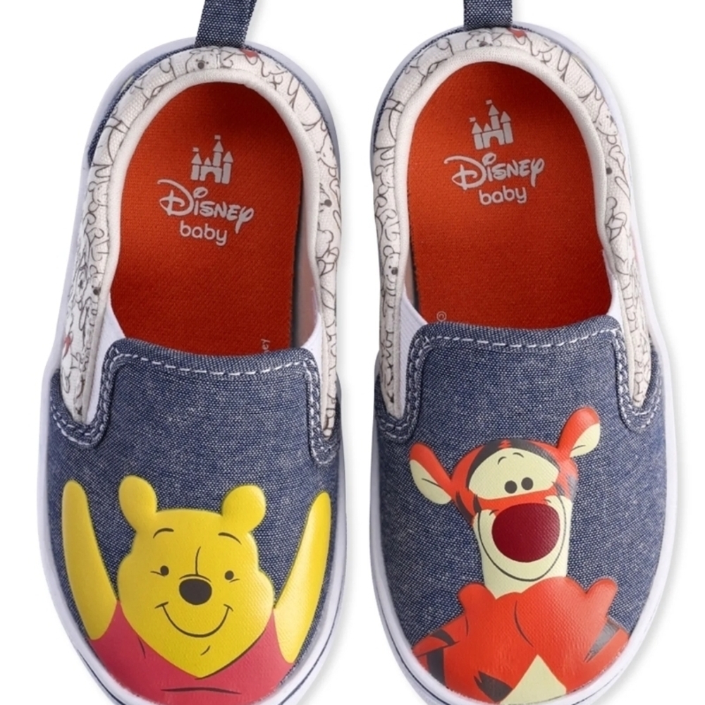 Disney Baby Denim Slip-On Sneakers
